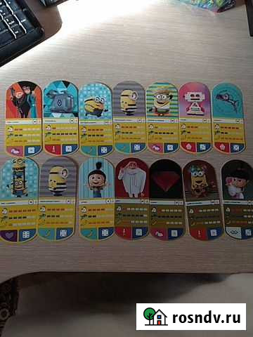 Карточки миньоны Старый Оскол - изображение 1