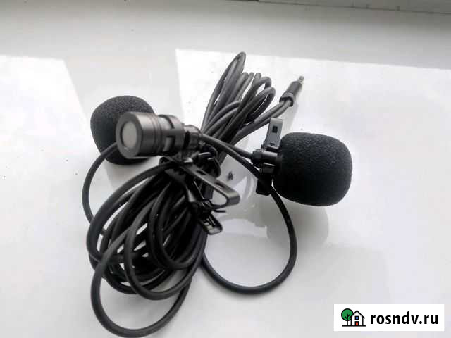 Микрофон петличный Philips, стерео Челябинск - изображение 1