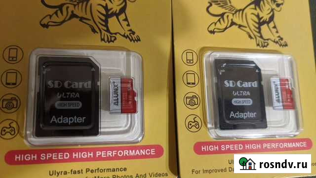 Карта памяти micro sd 128, 64 Тамбов - изображение 1