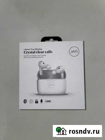 Беспроводные наушники crystal clear calls Светлый - изображение 1
