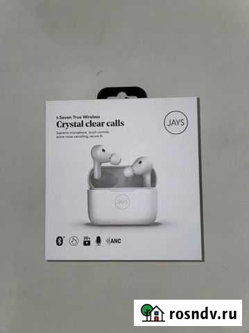 Беспроводные наушники crystal clear calls Светлый - изображение 1
