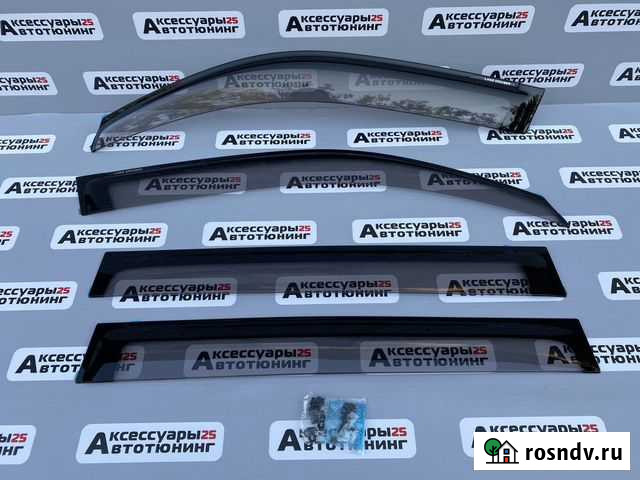 Ветровики (Дефлекторы) Toyota Land Cruiser 200 Владивосток - изображение 1