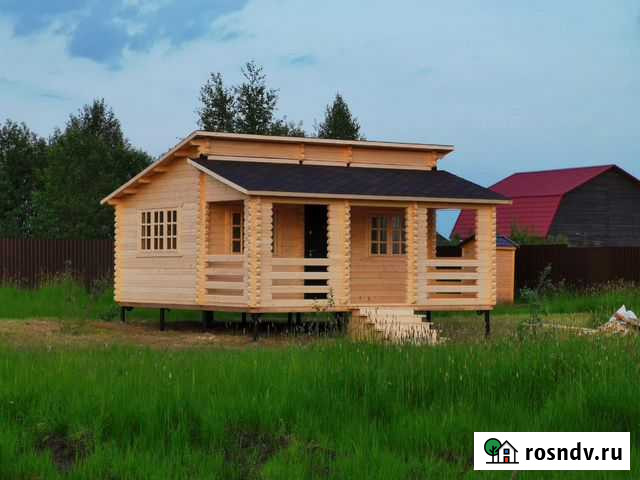 Дом для дачи 6х6 «Этрусское шале» под ключ Ногинск - изображение 1