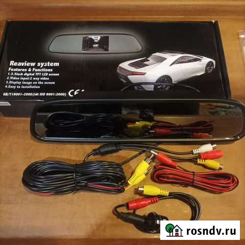 Зеркало заднего вида с монитором Череповец - изображение 1