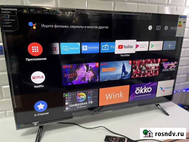 Телевизор 109см Smart Tv Новый Ставрополь - изображение 1