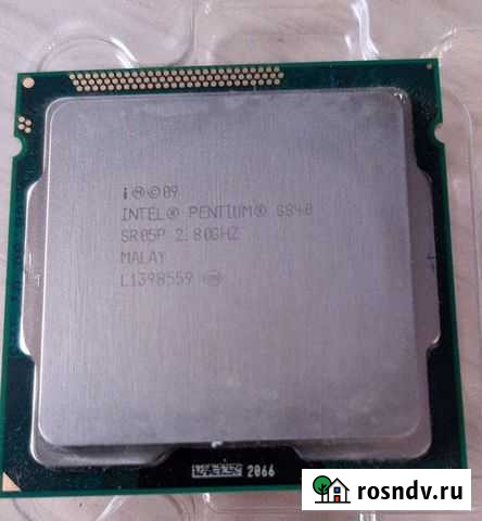 Процессор Intel Pentium G840 Петропавловск-Камчатский - изображение 1