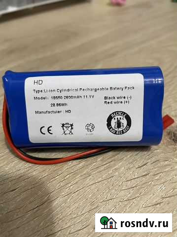 Аккумулятор 18650 2600mAh 11.1v Екатеринбург - изображение 1