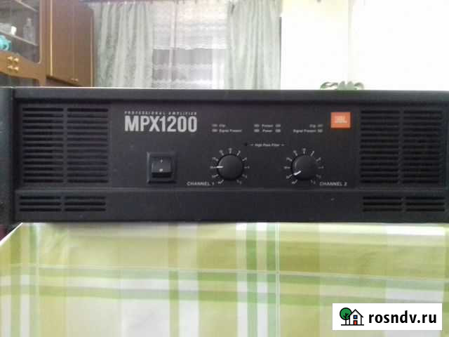 Усилитель JBL MPX1200 USA Челябинск - изображение 1