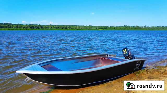 Лодка моторная Триера 3,9 м. до 25 л.с под румпель Омск - изображение 1