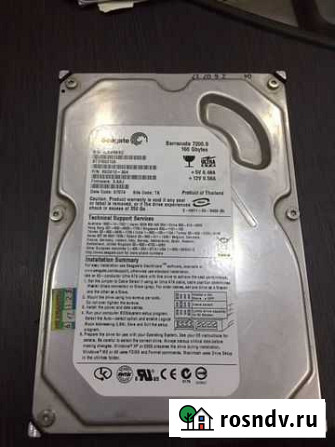 HDD ide Seagate barracuda 160gb Бийск - изображение 1