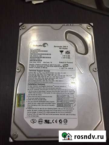 HDD ide Seagate barracuda 160gb Бийск - изображение 1