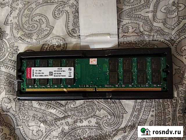 Оперативная память, DDR2 667MHz, на 4гб Токсово - изображение 1