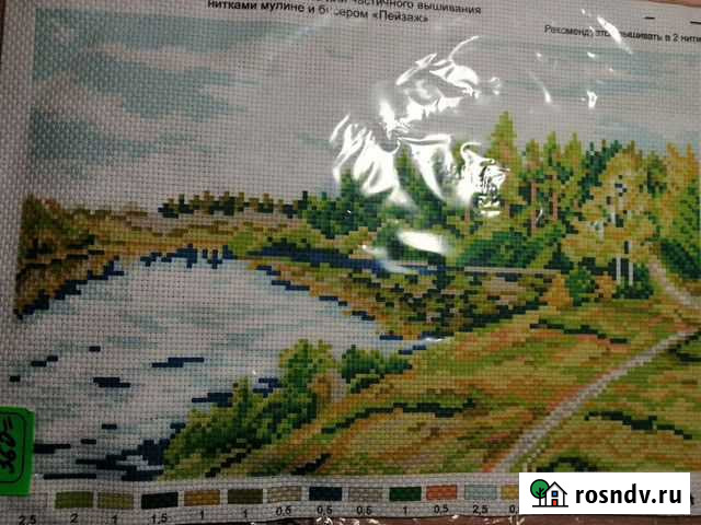 Набор для вышивания крестиком., Пейзаж Иваново - изображение 1