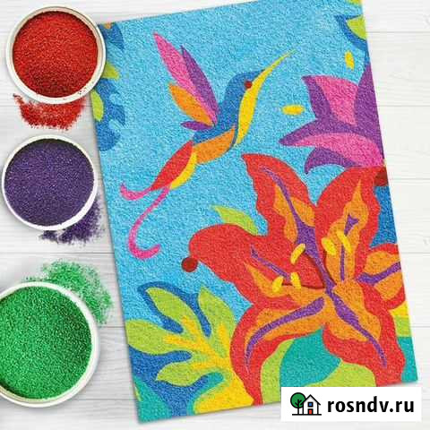 Рисуем песком, аквагрим Красноярск - изображение 1