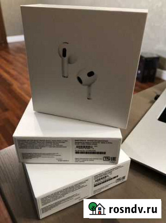 Беспроводные наушники apple airpods 3 Уфа - изображение 1