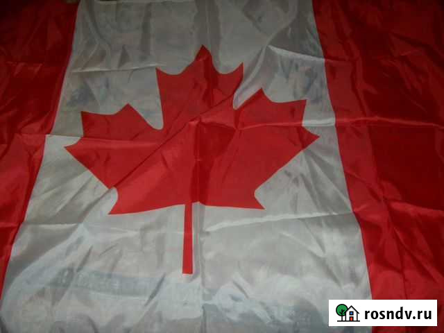 Флаг Канады новый 140 х 90 см Наро-Фоминск - изображение 1