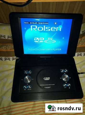 Портативный видеоплеер Rolsen RPD-15D07T (Большой) Санкт-Петербург - изображение 1