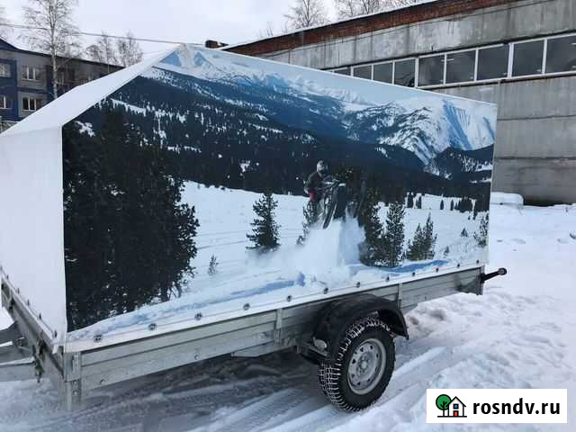 Прицепы 3,5 и на 1,8 м для перевозки двух Снегоход Сургут - изображение 1