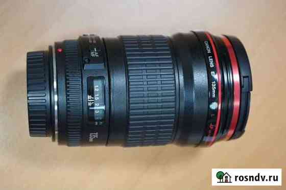 Объектив canon 135 mm Иркутск
