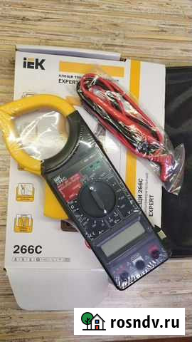 Токоизмерительные клещи IEK Expert 266C Новая Усмань - изображение 1