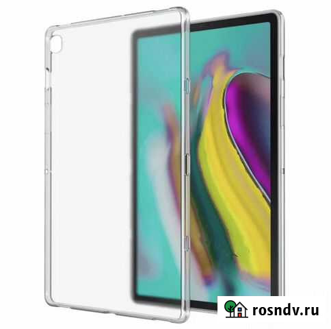 Чехол для Samsung Galaxy Tab S5e 2019, Прозрачный Нижневартовск - изображение 1