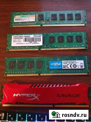 Оперативная память DDR3 (разные планки) Санкт-Петербург - изображение 1