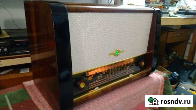 Радиоприемник ламповыйОктябрь 1957 с FM модулем Ейск - изображение 1