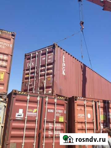 В наличии контейнер 40 ф oolu5570702 б/у Белая Калитва - изображение 1