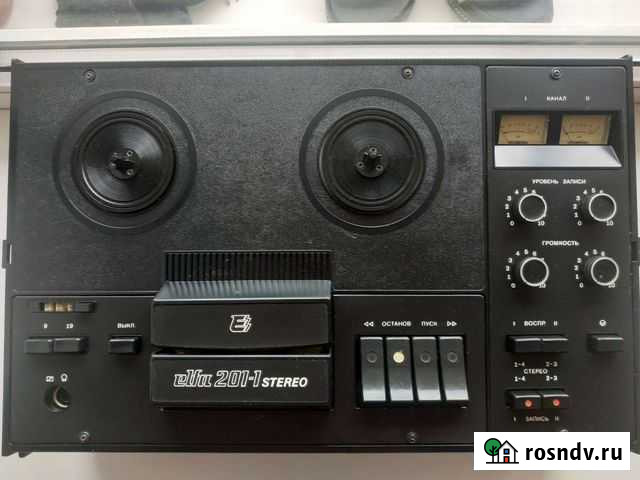 Катушечный магнитофон эльфа 201-1 стерео Саратов - изображение 1