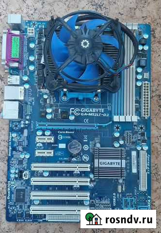 Материнская плата Gigabyte GA-M52LT-D3 Саяногорск - изображение 1