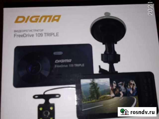 Видеорегистратор Digma, 3 камеры Нальчик - изображение 1
