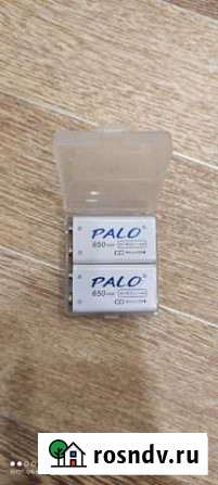 Аккумуляторные батарейки Palo крона 9v 6f22 Набережные Челны - изображение 1