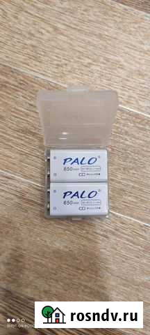 Аккумуляторные батарейки Palo крона 9v 6f22 Набережные Челны - изображение 1