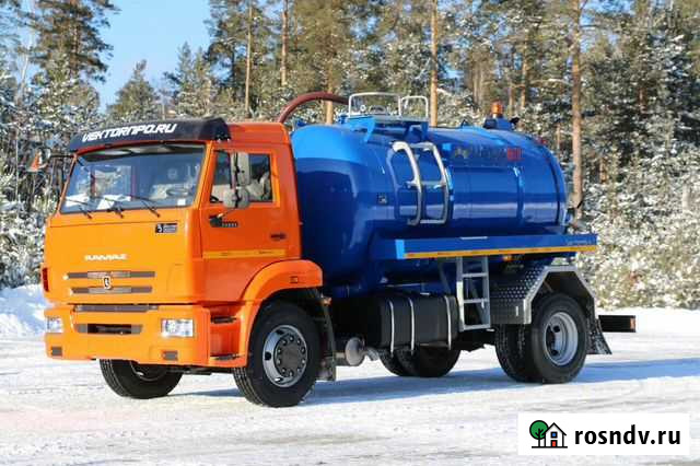 Мв-8 на шасси камаз 43253-3010-69 вакуумная Москва - изображение 1