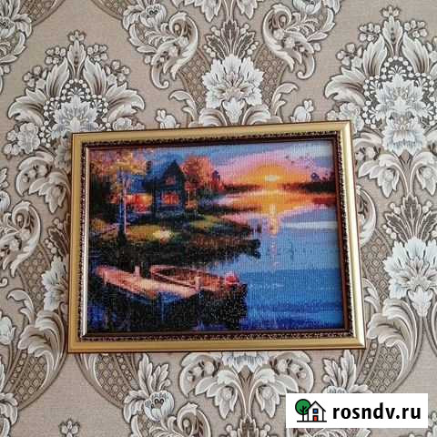 Картина из страз Набережные Челны - изображение 1