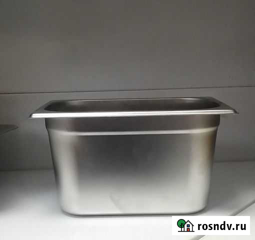 Гастроемкость Luxstahl из нержавеющей стали GN 1/4 Омск - изображение 1