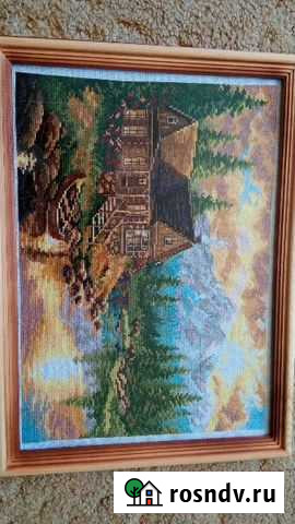 Картина вышитая крестиком Ангарск - изображение 1