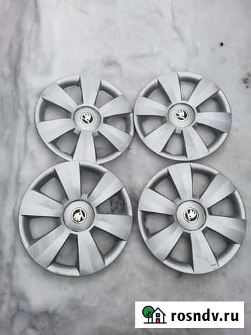 Колпаки R-15 оригинальные skoda Санкт-Петербург - изображение 1