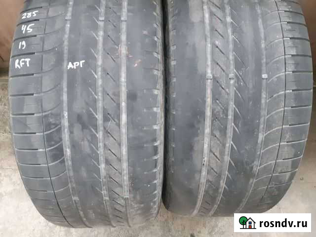 Goodyear, 285/45r19, 2шт Туапсе - изображение 1