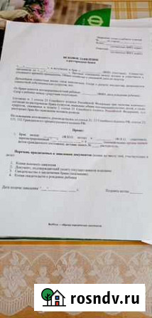 Исковое заявление о расторжении брака Зеленогорский - изображение 1