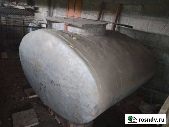 Алюминиевая емкость, бочка от молоковоза Новоминская - изображение 1