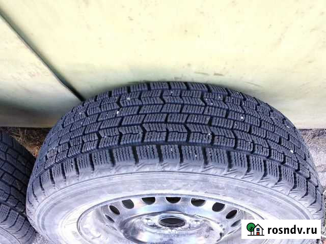 Колеса с зимней резиной r13 Комсомольск-на-Амуре - изображение 1