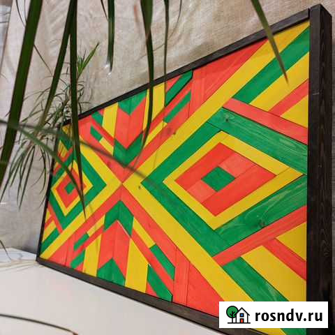 Декоративное панно из дерева Костомукша - изображение 1