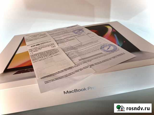 Macbook Pro 16 2020 i7/16/512/4 NEW Уфа - изображение 1