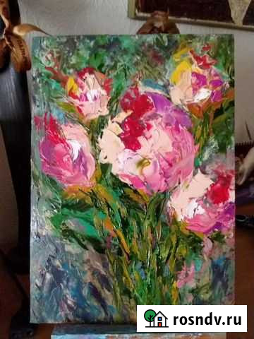 Картина Пионы К Рязань - изображение 1