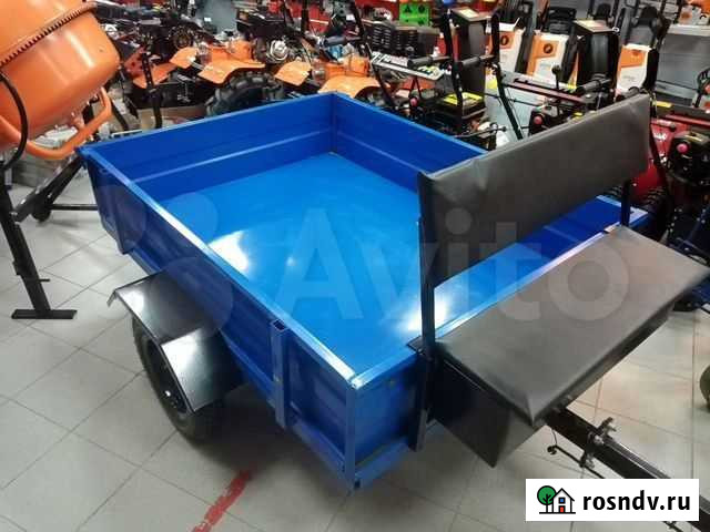 Телега для мотоблоков 300 кг колеса 4х10 Выкса - изображение 1