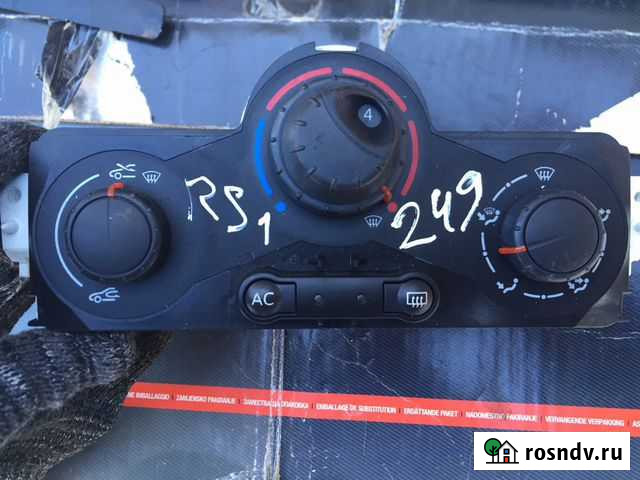 Блок управления климатом Renault Scenic Megane 2 Черноголовка - изображение 1