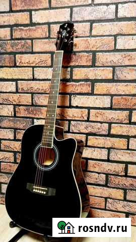 Акустическая гитара дредноут с вырезом (катавеем) Самара - изображение 1