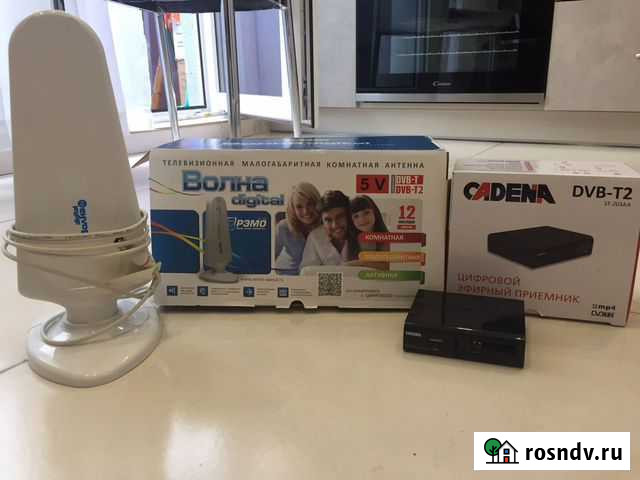 Цифровая тв приставка с антеной Калининград - изображение 1