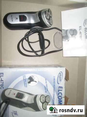 Электробритва EL-478C Elcom Челябинск - изображение 1